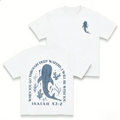Women's Ocean Graphic Hoodie - Casual Streetwear Top, Stylish Comfortable Trendy Wear for Whale Enthusiasts