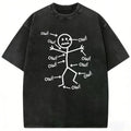 Women's Funny Graphic Print Pain Awareness Tee - Breathable Crew Neck Short-Sleeve Simple Tee, Durable Stitching, Machine-Washable, Easy Styling, All-Seasons Casual Streetwear Top